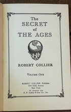 SECRET OF THE AGES - Collier, 1st 1926 NEW THOUGHT LAW OF ATTRACTION THE SECRET