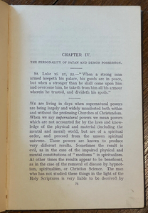 DIVINE HEALING AND DEMON POSSESSION - Howton, 1909 - EVIL SPIRITS, DEMONOLOGY