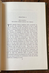 SIMPLIFIED SCIENTIFIC ASTROLOGY - Max Heindel, 1928 - ROSICRUCIAN, DIVINATION