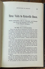 HYDESVILLE IN HISTORY - 1st 1917 - FOX SISTERS SPIRITUALISM SPIRITS AFTERLIFE