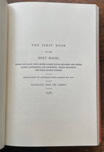 THE BOOK OF THE SACRED MAGIC OF ABRA-MELIN THE MAGE - 1974 - MAGICK GRIMOIRE