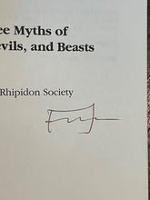 THREE MYTHS OF GODS, DEVILS AND BEASTS - 1st 1997 LORE, MYTHS, DEITIES - SIGNED