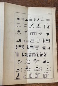 LECTURES ON THE ELEMENTS OF HIEROGLYPHICS - Spineto, 1st 1829 - ANCIENT EGYPT