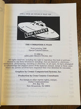 COMMANDER X FILES - X, 1st 1996 - UFOs, ALIEN ABDUCTION, GRAYS, CIA, CONSPIRACY