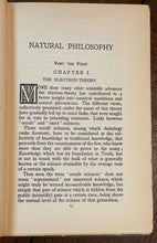 A.E. THIERENS - NATURAL PHILOSOPHY - 1st 1920 - ASTROLOGY HERMETIC OCCULT MAGICK