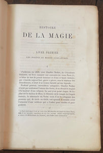 HISTOIRE DE LA MAGIE - Christian, 1st 1870 - HISTORY OF MAGICK RITUALS GRIMOIRE