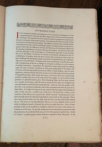 TYPOGRAPHIC TREASURES IN EUROPE - Bartlett, Ltd Ed #585, 1925 - BOOKS PRINTING