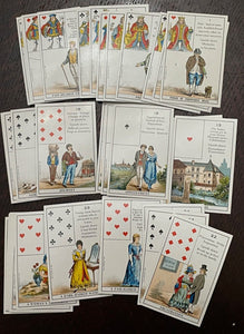 THE CONCISE FORTUNE TELLER CARD DECK - Grimaud, 1970 - DIVINATION, PROPHECY