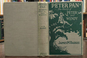 PETER PAN - THE STORY OF PETER & WENDY - Barrie, 1st 1911 ILLUSTRATED PHOTOPLAY