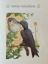 BIRD CHILDREN - Gordon / Ross, 1939 - EDUCATIONAL ILLUSTRATED BIRDS FAIRIES