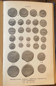 ROMAN COINS - Mattingly, 1st 1927 - ANCIENT NUMISMATICS, COINAGE, ARCHAEOLOGY