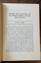 MYTHS & LEGENDS OF FLOWERS, TREES, FRUITS, PLANTS - Skinner, 1911 FLORA FOLKLORE