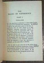 MAGIC OF EXPERIENCE - Redgrove, 1915 - MYSTIC, ALCHEMY, NEW THOUGHT, MATHEMATICS