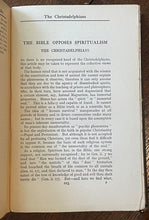 SPIRITUALISM: ITS PRESENT-DAY MEANING - 1st 1920 - SPIRIT SOUL AFTERLIFE OCCULT