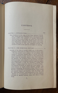 MURDER IN ALL AGES - Pinkerton, 1st 1898 - TRUE CRIME, HOMICIDE CASES, HISTORY