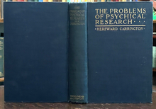 PROBLEMS OF PSYCHICAL RESEARCH - Carrington, 1st 1921 - PARANORMAL SUPERNATURAL