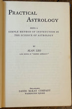 PRACTICAL ASTROLOGY - Alan Leo, 1920s - FORTUNE TELLING, DIVINATION, PROPHECY