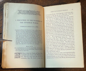 WONDERS OF THE INVISIBLE WORLD - Cotton Mather, 1st 1862 WITCHCRAFT WITCH TRIALS