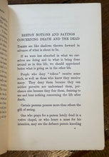 DEALINGS WITH THE DEAD - Whitehead, 1st 1898 - GHOSTS SPIRITS OCCULT FOLKLORE