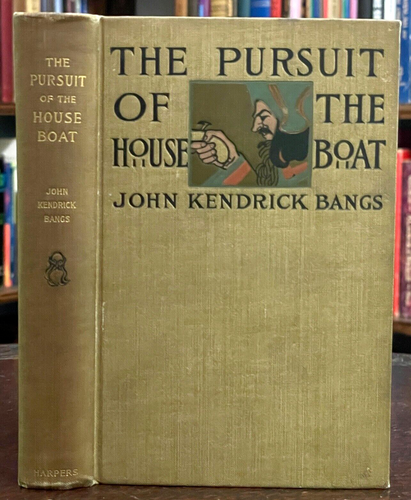 THE PURSUIT OF THE HOUSE-BOAT - Bangs, 1st 1897 - SHERLOCK HOLMES ADVENTURES