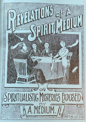 REVELATIONS OF A SPIRIT MEDIUM - Price, Dingwall 1922 SPIRITUALISM TRICKS FRAUD