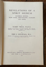 REVELATIONS OF A SPIRIT MEDIUM - Price, Dingwall 1922 SPIRITUALISM TRICKS FRAUD