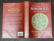 THE SWORN BOOK OF HONORIUS - Peterson, 1st 2016 - GRIMOIRE OCCULT MAGICK