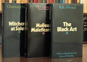 WITCHCRAFT: BLACK ART, WITCHCRAFT AT SALEM, MALLEUS MALEFICARUM - 1971, 3 Vols