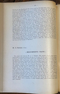 1929 - INTERNATIONAL SPIRITUALIST CONGRESS REPORT - SPIRITS, PSYCHIC PHENOMENA