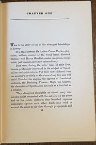 HOUDINI AND CONAN DOYLE - 1st 1932 - SPIRITUALISM, AFTERLIFE, PARANORMAL, MAGIC