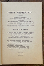 SPIRIT MEDIUMSHIP: HOW TO DEVELOP IT - 1912 CONJURE SPIRITS AFTERLIFE POSSESSION