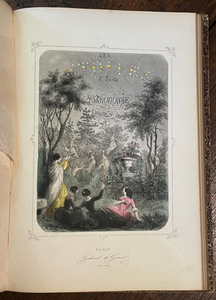 LES ETOILES [THE STARS] - Grandville, 1st 1849 - Illustrated ASTRONOMICAL PLATES