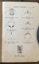 MYSTERY OF MYSTERIES - Rader, 1931 - CHRISTIAN MYSTICISM SECRET LANGUAGE SIGILS