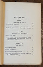 TELEPATHY: GENUINE & FRAUDULENT - 1st 1917 - ESP, MIND READING, OCCULT