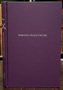 ROBINSON CRUSOE'S RETURN - Arno Press, 1st 1976 - ADVENTURE LIT, COMEDY, FANTASY