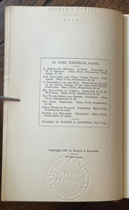 THE PURSUIT OF THE HOUSE-BOAT - Bangs, 1st 1897 - SHERLOCK HOLMES ADVENTURES