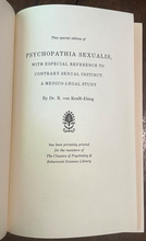 PSYCHOPATHIA SEXUALIS - Krafft-Ebing, Ltd Ed, 1989 - PSYCHOLOGY, SEXUAL DEVIANCE