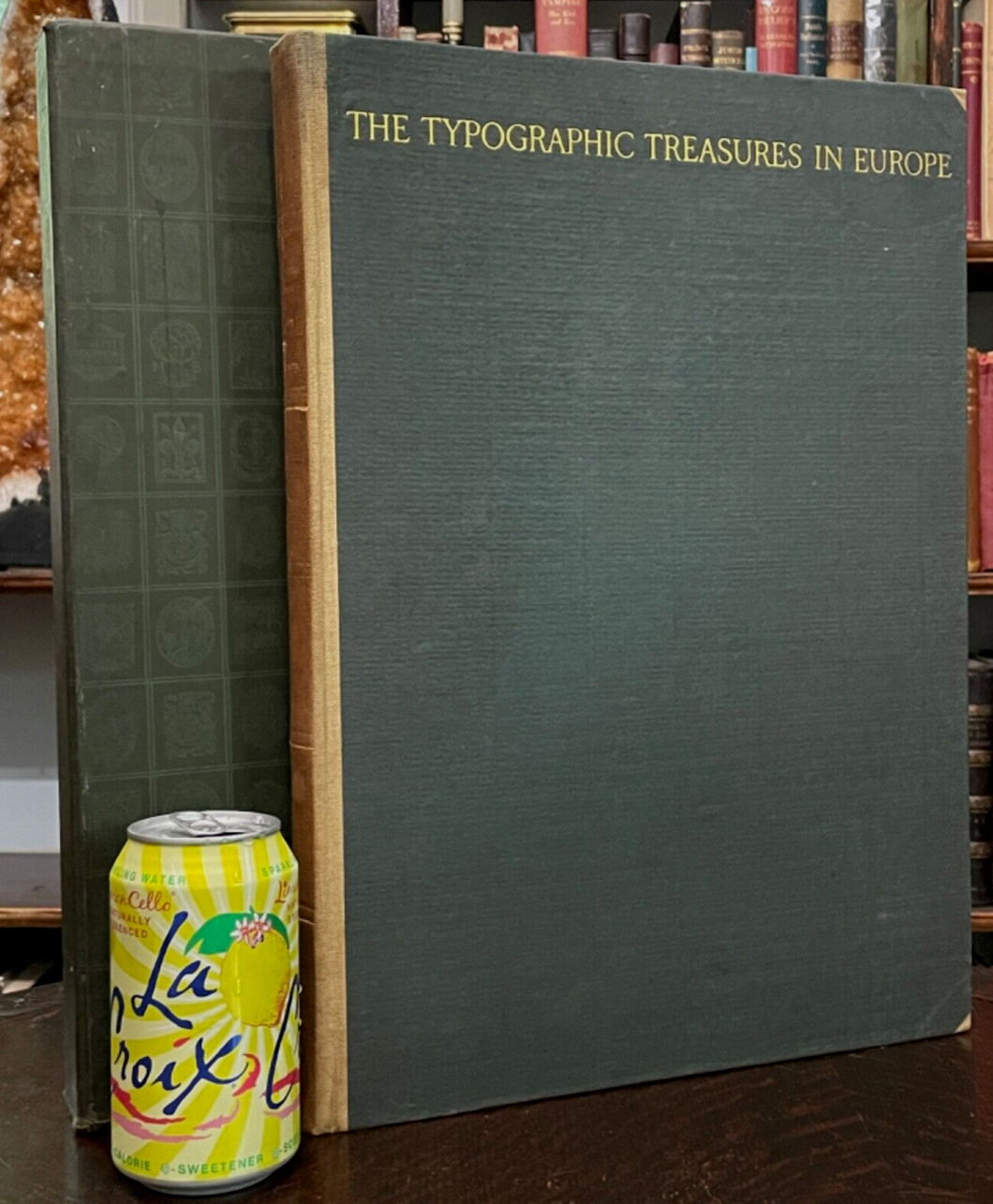 TYPOGRAPHIC TREASURES IN EUROPE - Bartlett, Ltd Ed #585, 1925 - BOOKS PRINTING