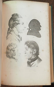 LA PHYSIOGNOMONIE - Lavater, 1830 - PHRENOLOGY, PHYSIOGNOMY, ILLUSTRATED PLATES