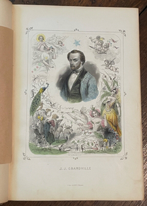 LES ETOILES [THE STARS] - Grandville, 1st 1849 - Illustrated ASTRONOMICAL PLATES