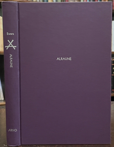 ALRAUNE - Arno Press, 1st 1911/1976 OCCULT, SCI-FI, SEXUALITY, EVIL EXPERIMENTS