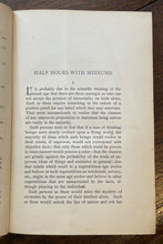 BEHIND THE SCENES WITH THE MEDIUMS - Abbott, 1909 - MAGIC SPIRITUALIST TRICKS