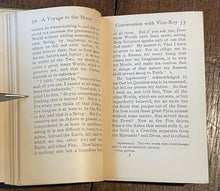 1899 - VOYAGE TO THE MOON - de Bergerac FANTASY SCIENCE SATIRE RELIGIOUS BELIEFS