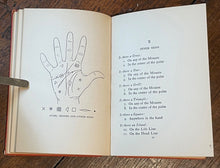 HANDS UP! PALMISTRY FOR PASTIME - 1st 1928 - FORTUNE-TELLING, DIVINATION, OCCULT