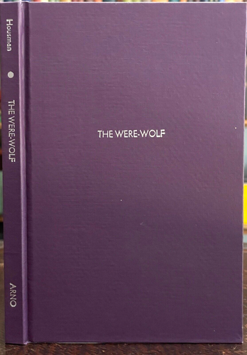 THE WERE-WOLF - Arno Press, 1st 1976 - EROTIC, WEREWOLF, FOLKLORIC HORROR