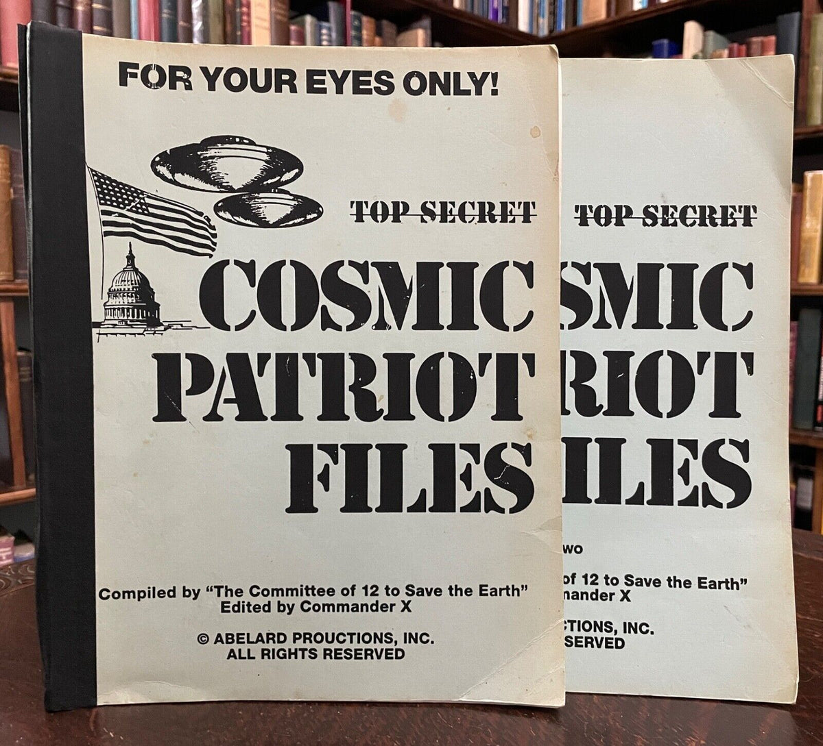 COSMIC PATRIOT FILES - Commander X, 1st 1993 - UFOs, CONSPIRACY, MIND ...