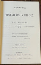 HELIONDÉ OR, ADVENTURES IN THE SUN - Arno Press, 1st 1976 - VICTORIAN SCI FI