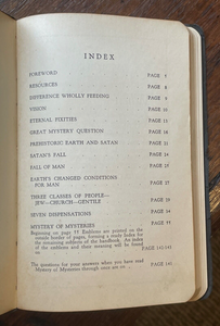 MYSTERY OF MYSTERIES - Rader, 1931 - CHRISTIAN MYSTICISM SECRET LANGUAGE SIGILS