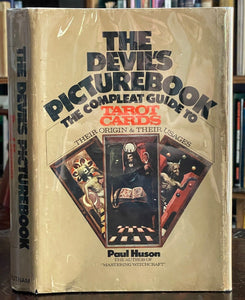 DEVIL'S PICTURE BOOK - Paul Huson, 1st 1971 - TAROT MAGICK DIVINATION PAGANISM