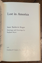 SIGNED - LOST IN AMERICA - Singer, 1st 1981 AUTOBIOGRAPHY, 1930s POLAND, AMERICA